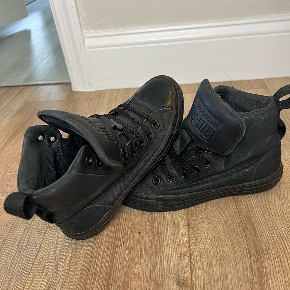 Converse all star high tops.
